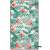 Springos CS0119 quick-drying towel with tropical leaf and flower print
