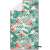Springos CS0119 quick-drying towel with tropical leaf and flower print
