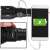 Cs0127 flashlight charging a phone, USB power bank function