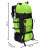 Springos TREKKING 90L green and black backpack with dimensions