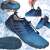 Springos® men's water shoes, blue, collage of different views