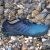 Pantofi plaja si apa, talpa cauciuc antiderapanta, material respirabil, albastru, marimea 44 104055008
