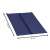 Springos swing bed cover in navy blue, 110x90cm, showing dimensions