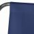 Close-up of Springos navy blue swing bed cover fabric detail