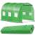 Springos® greenhouse with 6 windows, 300cm long, 200cm wide, 200cm high, folded