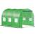 Springos kerti Fóliasátor 3x2x2m 140g/m², UV szűrővel - Zöld 138188455