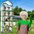Gt0007 Gartengewächshaus mit Folie 70 x 50 x 200 cm 104056749