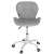 Springos irodai szék, szürke-króm 104057890