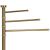 Springos metal towel rail with swivel arms 94x37cm #gold 104057896