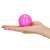 Pink plastic ball for kids, perfect for ball pits, playrooms, and more