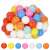 100 colorful plastic balls for kids, perfect for ball pits, playrooms, and more