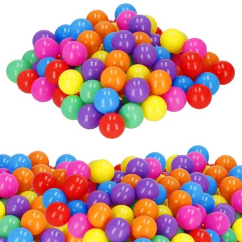 Springos 100-piece colorful plastic ball set for ball pits and play areas