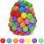 Springos 200-piece set of colorful plastic balls in mesh bag for kids