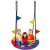 Kids playing on Springos rainbow nest swing, outdoor playground equipment