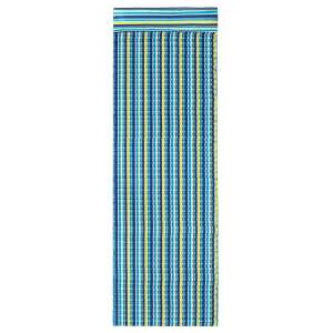 Saltea pentru plaja pliabila, din spuma, ultra-usoara, cu perna si maner de transport, 60x180cm, albastru galben 104058992 - Covorașe de plajă