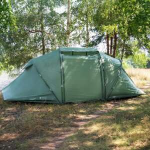 Springos Campingzelt, grün, 4 Personen, Outdoor - Zelte