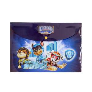 Dosar A4 Paw Patrol Power-Up Pups, albastru, cu Chase, Marshall și Rocky - Material de împachetat