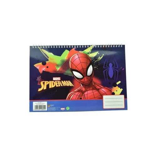 Marvel Spiderman A4 caiet spiral, 30 pagini, coperta colorata