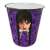 Wednesday Addams Nevermore Academy trash can, 5 liter, purple, metal, with Wednesday Addams illustration