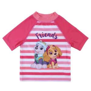 Nickelodeon Paw Patrol Friends Розова райета Плувна риза за деца, UV50 защита - Детски бански костюми