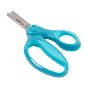 Nożyczki Fiskars Glitter Kids, niebieskie, 13 cm, dla dzieci, bezpieczne ostrza - Fiskars
