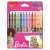 Maped Barbie felt tip pens, 12 pack, washable, 2.8 mm