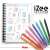 PENTEL iZee ballpoint pens, assorted colors, retractable, 0.35 mm