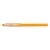 Közelkép a PILOT Frixion Ball Stick narancssárga törölhető rollertollról