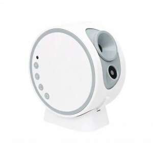 Нощна лампа за проектор Star, Galaxy Star, детска стая, 8 прожекционни диска със слънчева система, земя, луна и галактики, бял