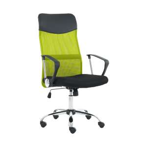 Ergonomiczne biurowe krzesło obrotowe Fit, zielone 104128415 - Leziter