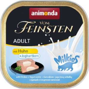 Animonda Vom Feinsten csirkehúsos macskaeledel joghurtos szószban (16 x 100 g) 1600 g 37667544 