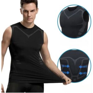 Sportos Férfi Karcsúsító Trikó - Fekete - XXXL 135192764 - Alakformálás