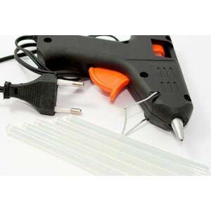 Ragasztópisztoly, 220-240V, 40W, fekete-narancs