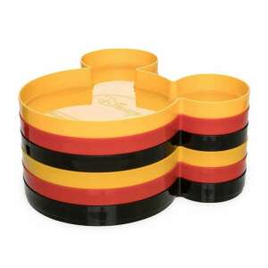 Ravensburger Mickey Mouse Puzzle Sort & Go 6 Stackable Sorting Trays, yellow, red, black, puzzle pieces, storage - Ravensburger