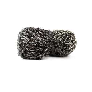 Bonus Inox Scourer, 2 pack, stainless steel scouring pads for cleaning pots, pans, and dishes - Bonus