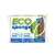 10 pack of BONUS ECO sponges, 30% natural, 100% recycled, green and brown, for dishes, cleaning, and scrubbing