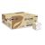 Lucart EcoNatural Havana Brown 2-Ply Folded Toilet Paper, 40 packs of 210 sheets