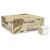 Bulk pack of Lucart EcoNatural Havana Brown folded toilet paper, 8400 sheets total