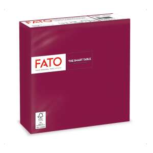 Fato The Smart Table Burgundy 2-ply Napkins, 50 Count - Napkin