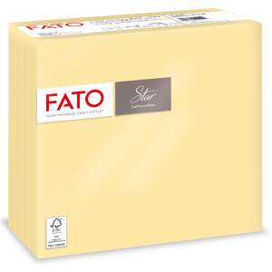 Fato Star 40er Pack Champagnerfarbene Servietten, 2-lagig, 38x38 cm - Servietten