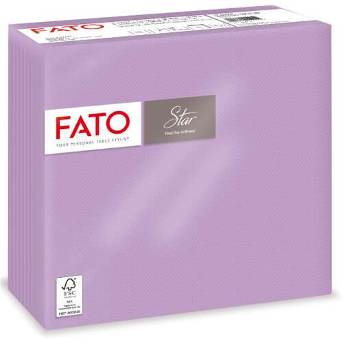 Fato Star 2-ply napkins, 40 count, lilac