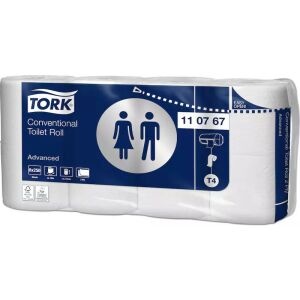 Tork Conventional Toalettpapír 2 rétegű, 8 tekercses csomag - Tork
