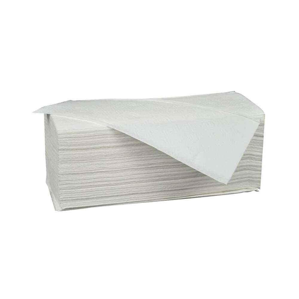 Kéztörlő 2 rétegű v hajtogatású száraz papír törlőkendő 150 lap/c...