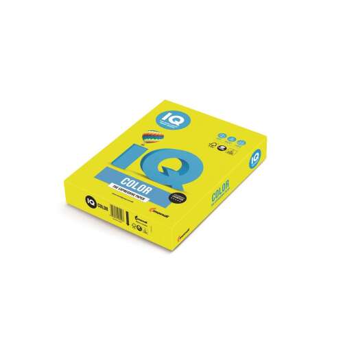 IQ Color A3 80g Neon Gelb Kopierpapier, 500 Blatt pro Packung