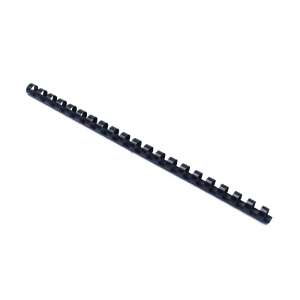 Čierna plastová spirálová väzba, 12 mm, značka bluering®