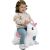 Child riding Chicco Bouncing Unicorn