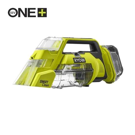 Ryobi 18V One Plus kárpittisztító(folt), akkumulátor és töltő né...