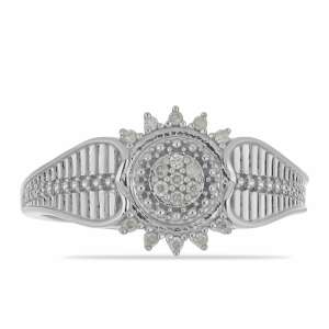 Ezüst gyűrű fehér gyémánttal, Y55512/57 - Női kiegészítő