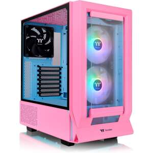 Thermaltake Ceres 350 MX Pink Midi Torony Számítógépház Üveg oldallappal - Számítógépház