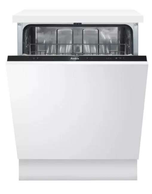 Amica zim 655b 12 teríték beépíthető fehér mosogatógép